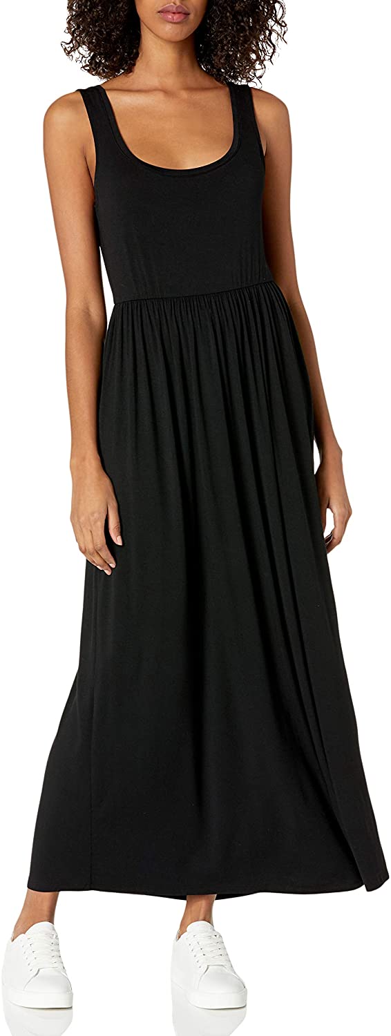 Women's Tank Waisted Maxi Dress