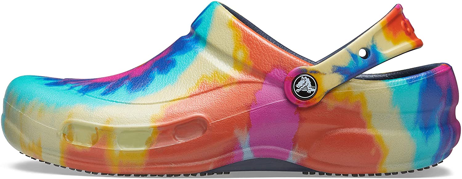 Crocs unisex-adult Men's and Women's Bistro Clog | Slip Resistant Work Shoes