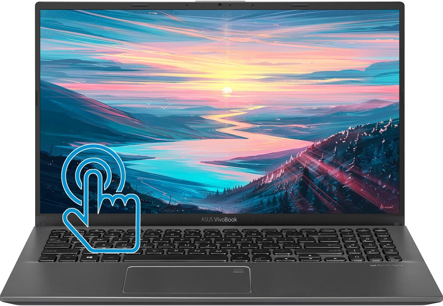 2022 ASUS VivoBook Business Laptop, 15.6" FHD Touchscreen, Intel Core i3-1115G4 (Beats i7-8550U), 20GB RAM, 512GB PCIe SSD, Fingerprint, Long Battery Life, SonicMaster Audio, Thin & Light, Win 11