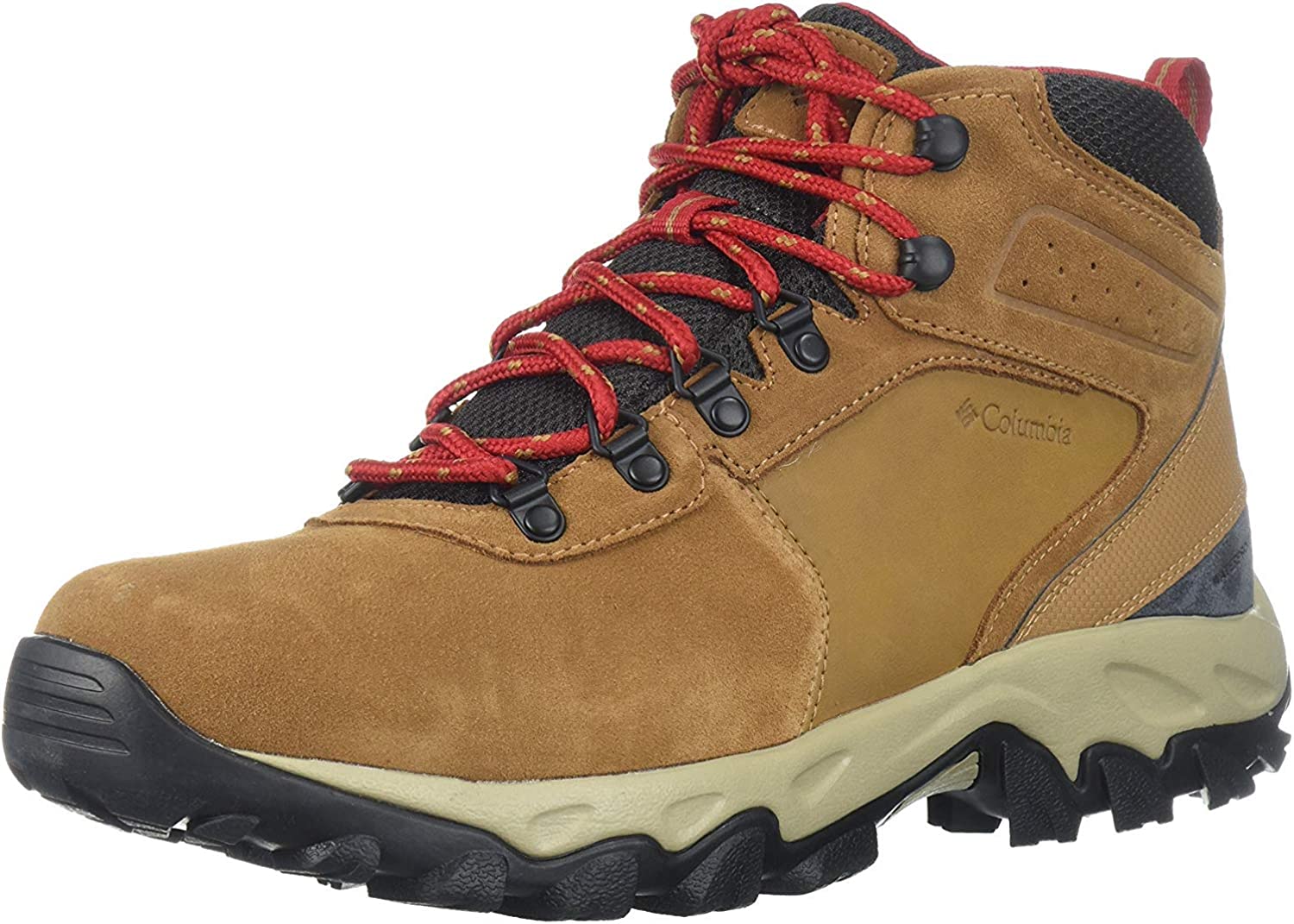 Columbia Men's Newton Ridge Plus II Suede Waterproof Boot, Breathable with High-Traction Grip