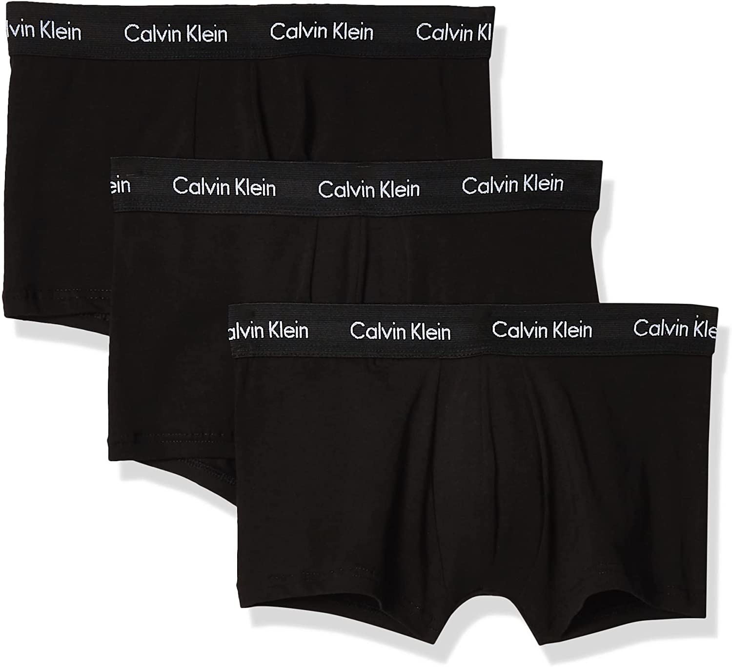 Calvin Klein Men's Underwear Cotton Stretch 3-Pack Trunk