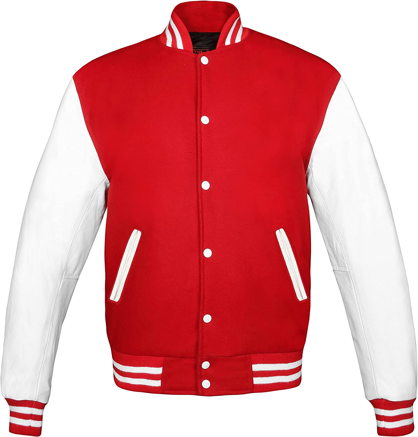 Brutul Bee Original Leather Varsity Letterman Jackets Wool & Leather Original American Style Varsity Jackets