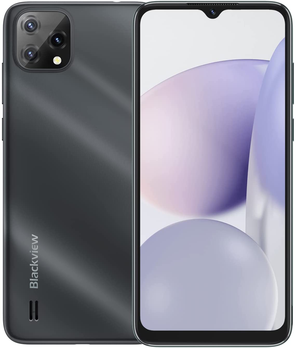 Unlocked Smartphones, Blackview A55, 2022 Unlocked Cell Phones Android 11, 6.528" HD+, 3GB RAM 16GB ROM, 4780mAh High Capacity Battery, 3-Card Slots, 4G Dual SIM, 8MP+5MP,Face ID, T-Mobile Phone,Black