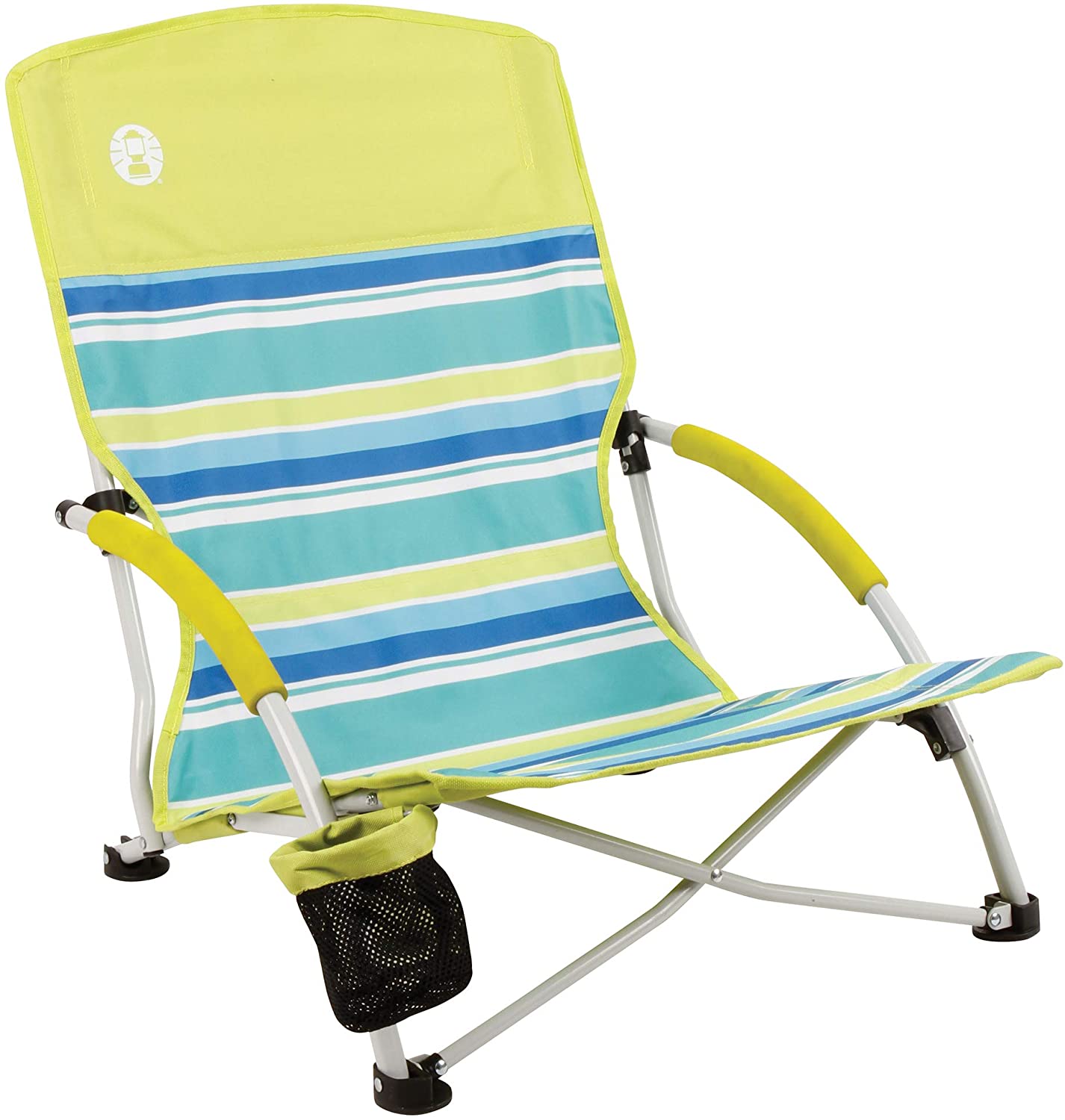 Coleman Camping Chair | Lightweight Utopia Breeze Beach Chair | Outdoor Chair with Low Profile
