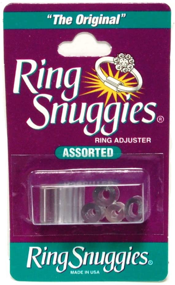 Ring Snuggies Ring Sizer or Assorted Sizes Adjuster Set of Six Per Pack