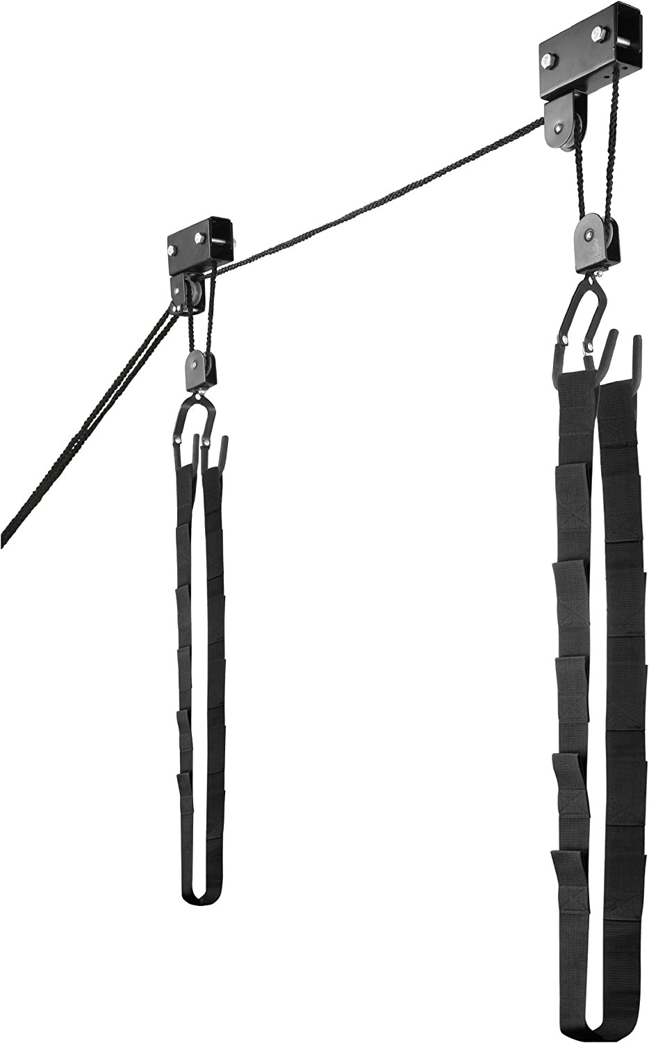 RAD Sportz Kayak Hoist, Overhead Pulley System with 125 lb Capacity for Kayak, Canoe, Bike, or Ladder Storage
