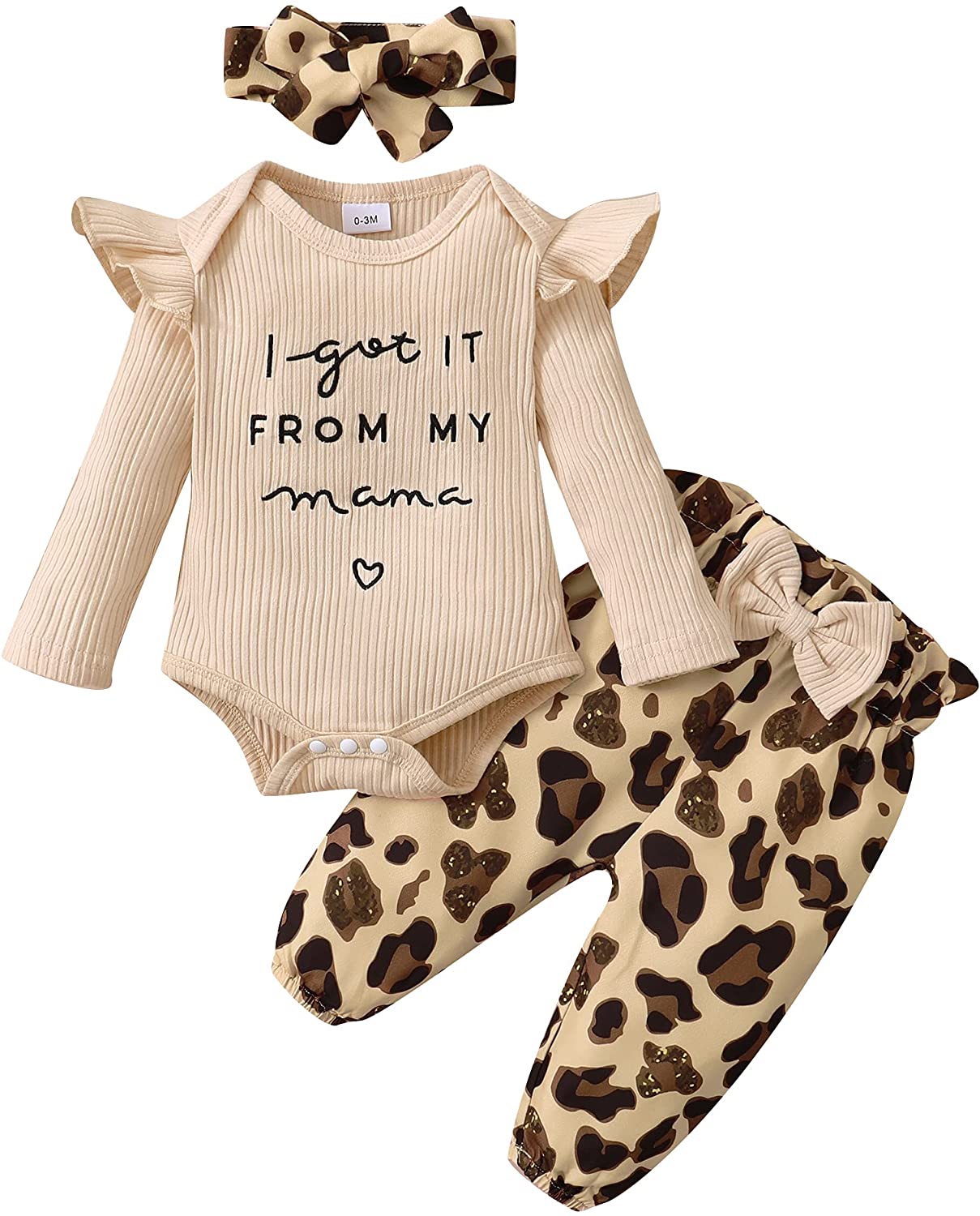 Newborn Baby Girl Clothes Infant Outifts Long Sleeve Romper Floral Pant Set Fall Winter Baby Girl Clothes