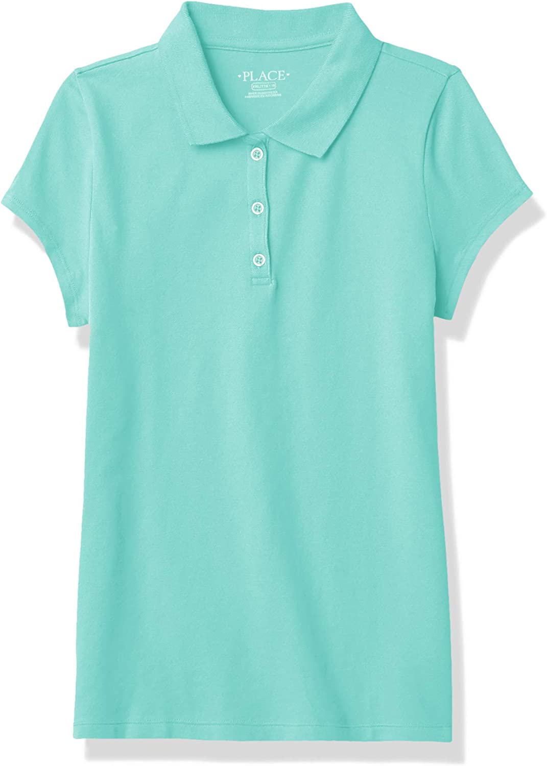 The Children's Place Baby Girls' Plus Uniform Pique Polo