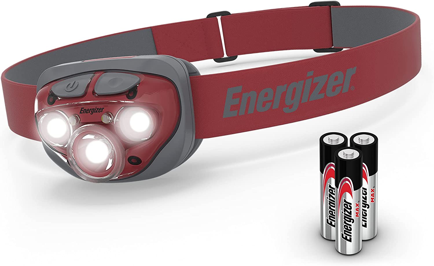ENERGIZER LED Headlamp PRO, Rugged IPX4 Water Resistant Head Light for Camping, Outdoors, Power Outage Emergency (Batteries Included)