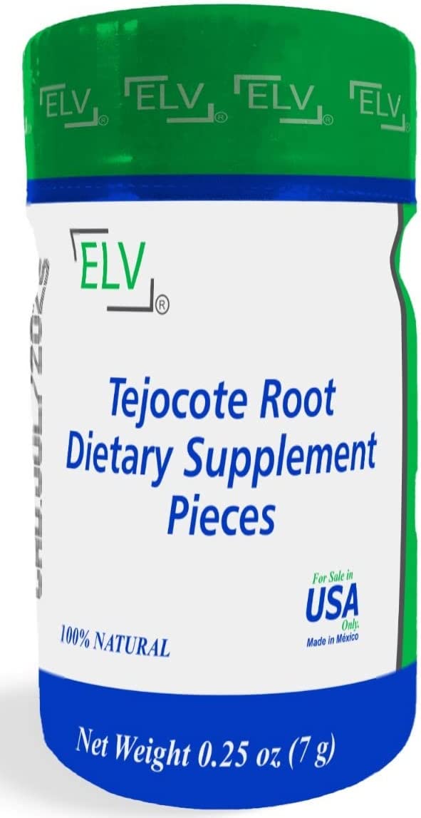 ELV KING Raiz de Tejocote Mexican Root 100% Authentic - Organic Pure Root Pieces 90 Day Supply New More Secure FDA Compliant USA Packaging