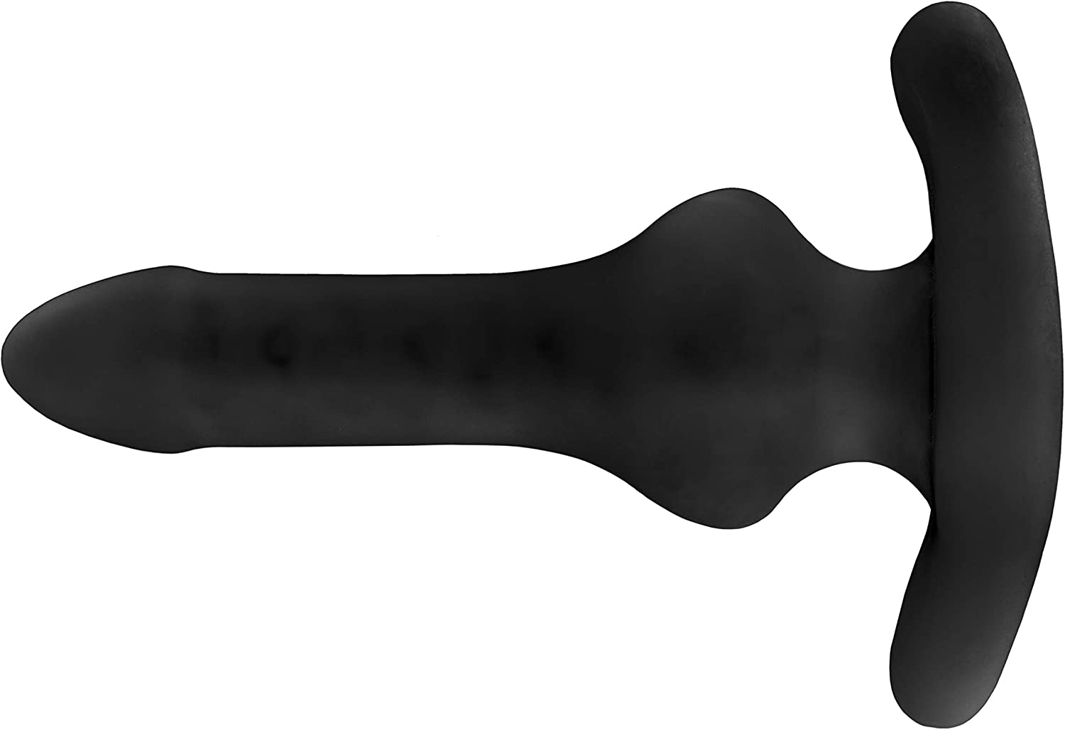 Perfect Fit Hump Gear Penetration Butt Plug, SilaSkin, TPR/Silicone, Extra Girth, Extra Long, Black