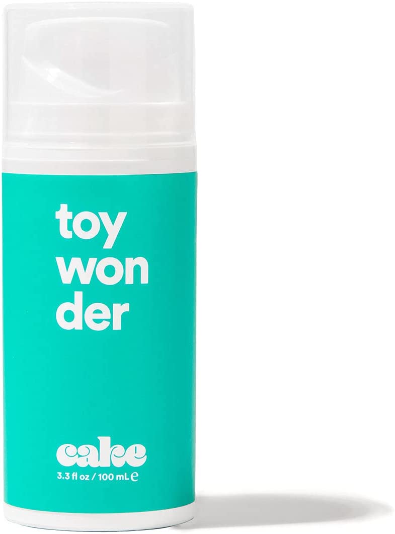 Hello Cake Toy Wonder, Water-Based Lubrication for Toys, Non-Drip Water-Based Lubricant, Natural Lube, Personal Lubricant, Lube Water Based Natural (3.3 Fl. Oz.)