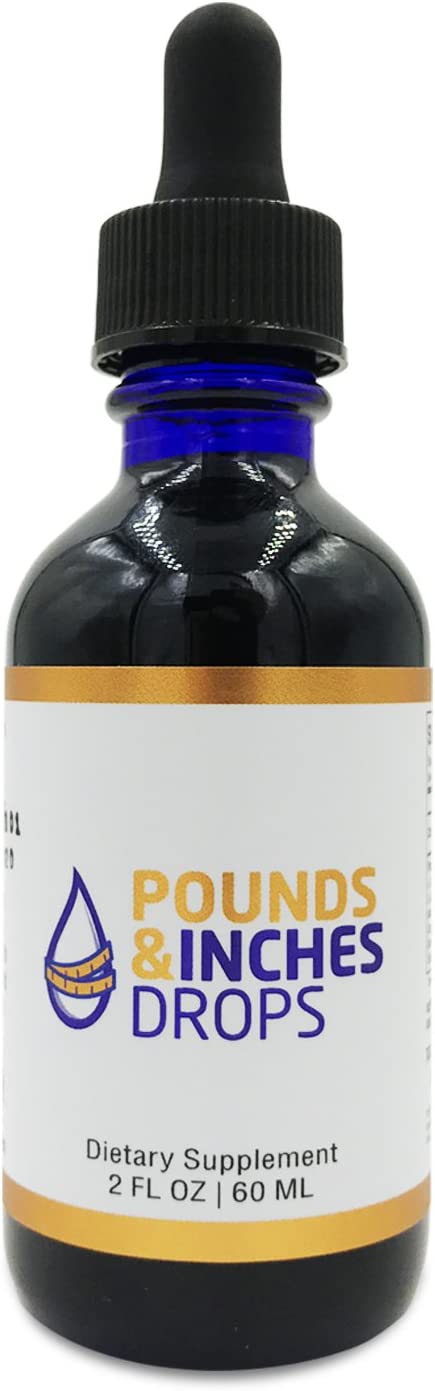Pounds and Inches Drops for Weight Loss, 2 Oz. Bottle
