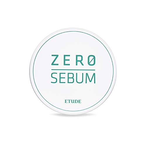 ETUDE HOUSE Zero Sebum Drying Powder - Oil Control No Sebum Powder with 80% Mineral, Makes Skin Downy