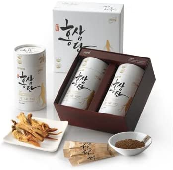 Korean Red Panax Ginseng Premium [Atomy Hongsamdan] | 60ea * 1g(sachets) | Ginsenoside High Content 20mg/g | The Most Representative red Ginseng Product in Korea